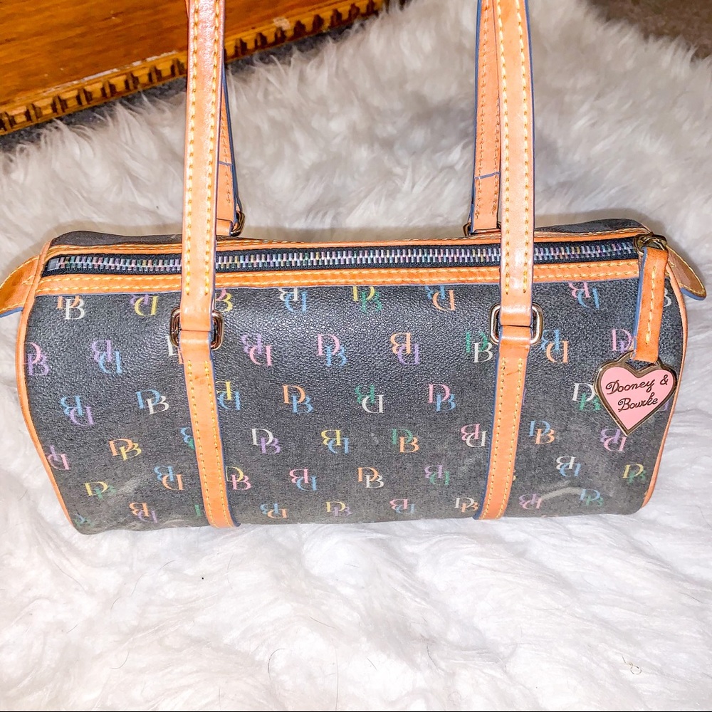 DOONEY & BOURKE BARREL PURSE